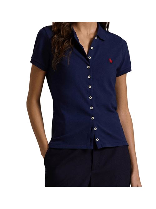 Polo camicia in cotone POLO RALPH LAUREN | 211939272001